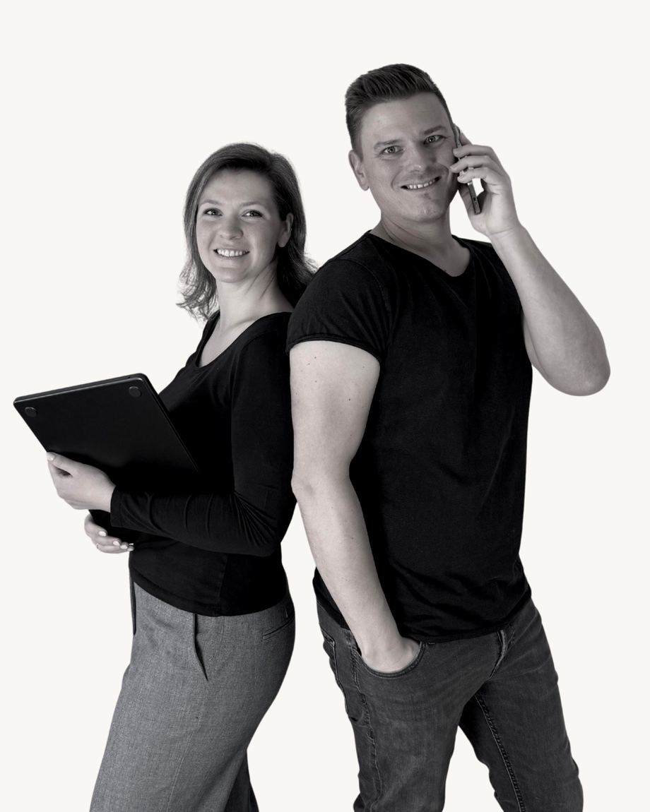 Andreas Laure und Anna Blender – Gründer von teamsichtbar.de