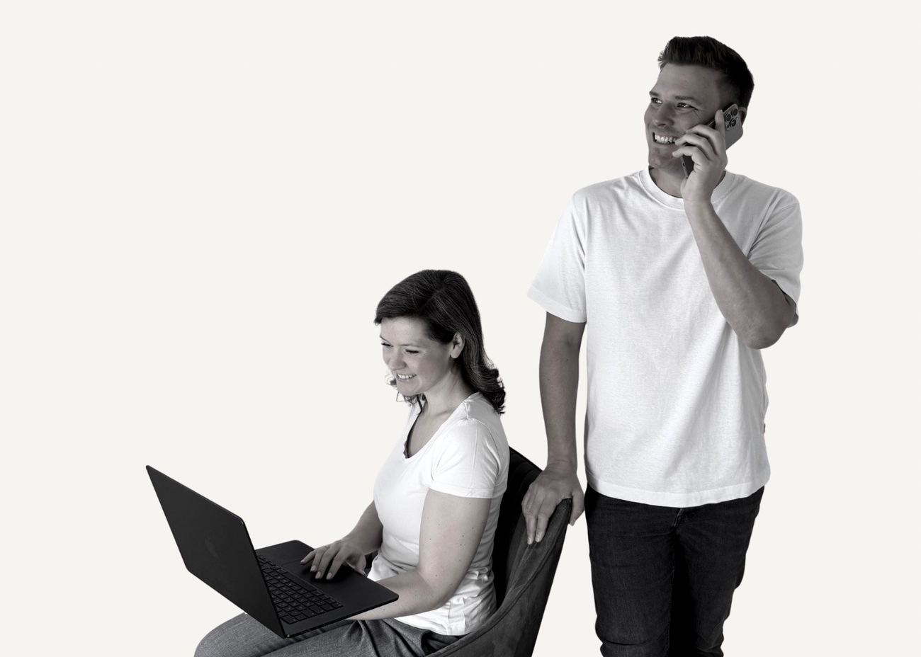 Andreas und Anna – immer erreichbar